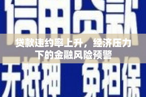 高县贷款违约率上升，经济压力下的金融风险预警