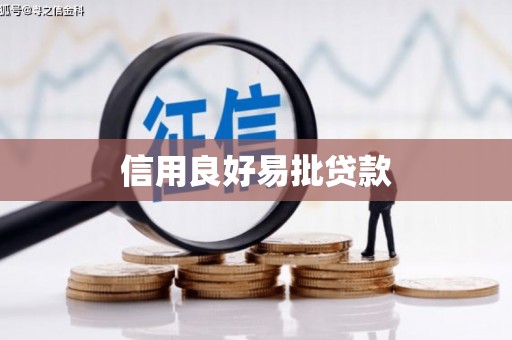 高县信用良好易批贷款