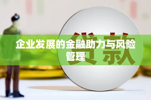 高县企业发展的金融助力与风险管理