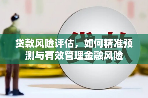 高县贷款风险评估，如何精准预测与有效管理金融风险