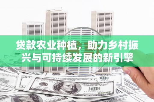 高县贷款农业种植，助力乡村振兴与可持续发展的新引擎