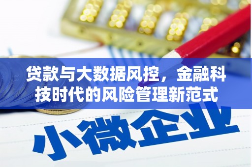 高县贷款与大数据风控，金融科技时代的风险管理新范式