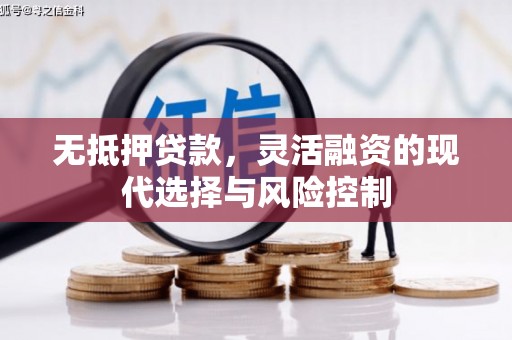 高县无抵押贷款，灵活融资的现代选择与风险控制