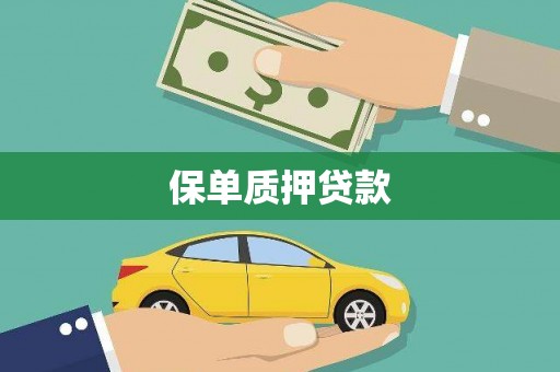 高县保单质押贷款