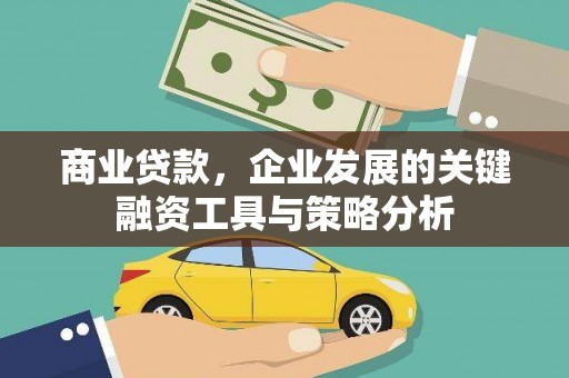 高县商业贷款，企业发展的关键融资工具与策略分析