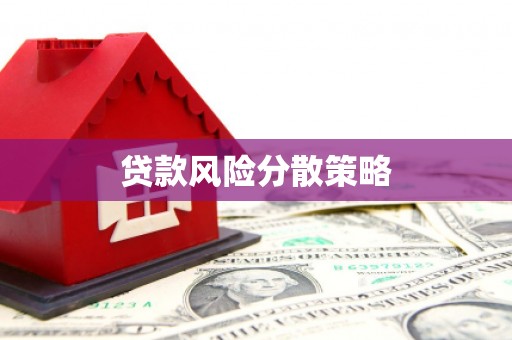 高县贷款风险分散策略