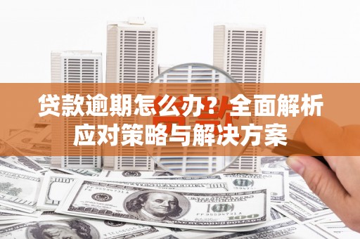 高县贷款逾期怎么办？全面解析应对策略与解决方案