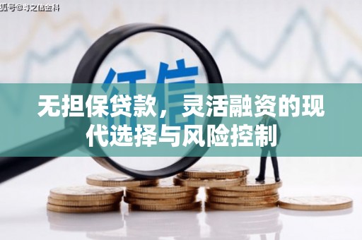 高县无担保贷款，灵活融资的现代选择与风险控制