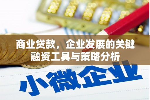 高县商业贷款，企业发展的关键融资工具与策略分析