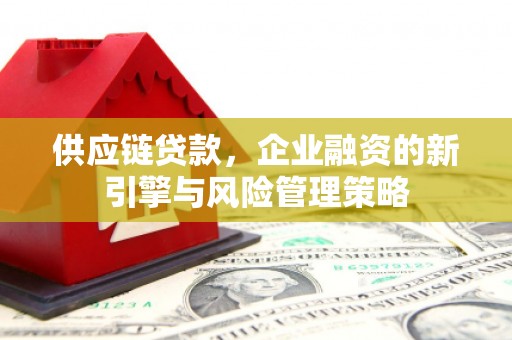 高县供应链贷款，企业融资的新引擎与风险管理策略