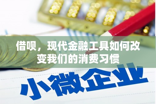 高县借呗，现代金融工具如何改变我们的消费习惯