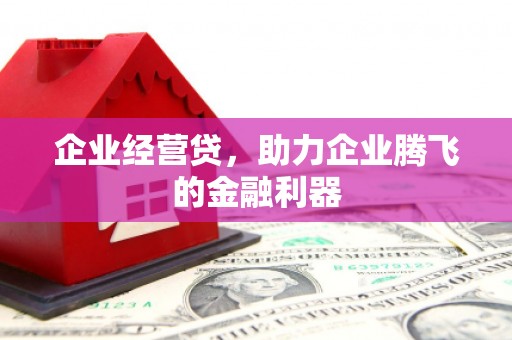 高县企业经营贷，助力企业腾飞的金融利器