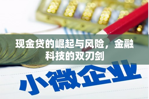 高县现金贷的崛起与风险，金融科技的双刃剑