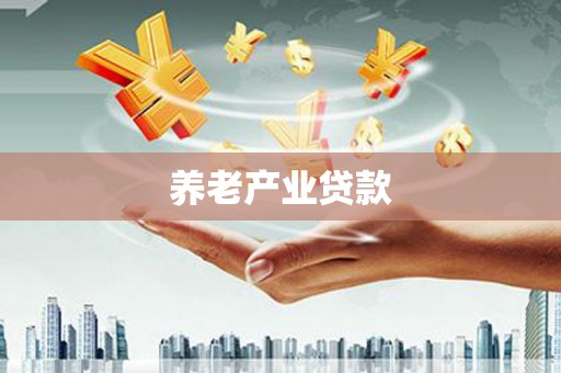 高县养老产业贷款