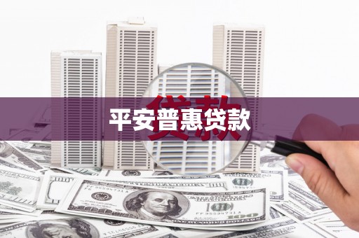 高县平安普惠贷款