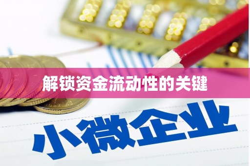 高县解锁资金流动性的关键