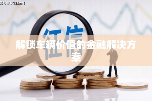 高县解锁车辆价值的金融解决方案