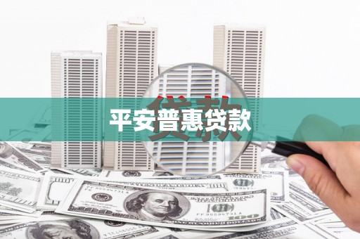 高县平安普惠贷款